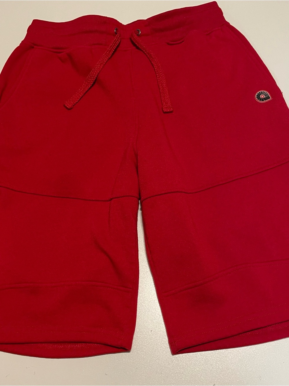 Akademiks Bright Red Drawstring Shorts